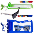 Matte Finish Fashion Sunglasses in a Waterproof Pouch